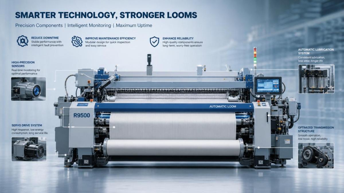 Textile machinery upgrades that reduce downtime first