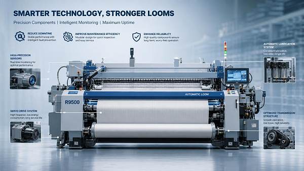 Textile machinery upgrades that reduce downtime first
