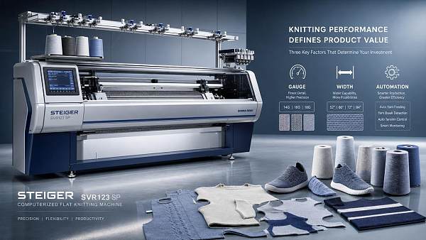 What Affects Computerized Flat Knitting Machines Price Most: Gauge, Width, or Automation?