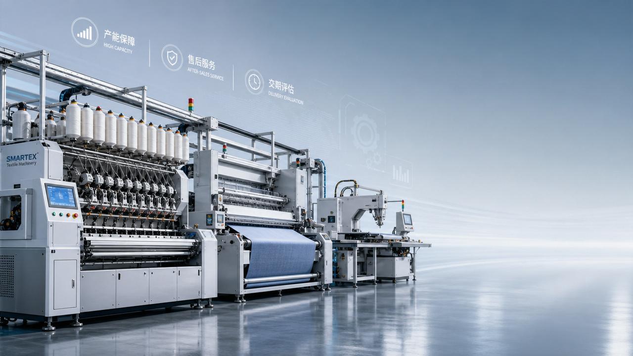 How to Evaluate a Textile Machinery Supplier for Capacity, Service, and Lead Time