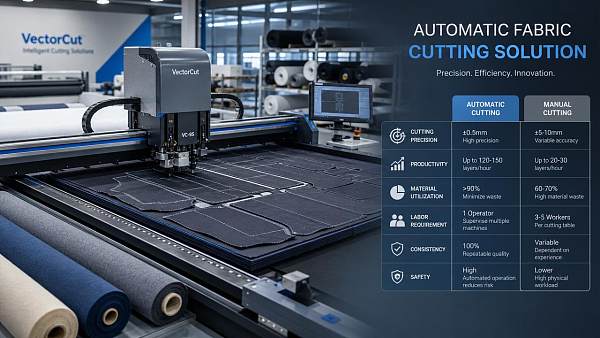 Automated Fabric Cutting Technology: Key Accuracy and Throughput Metrics to Compare