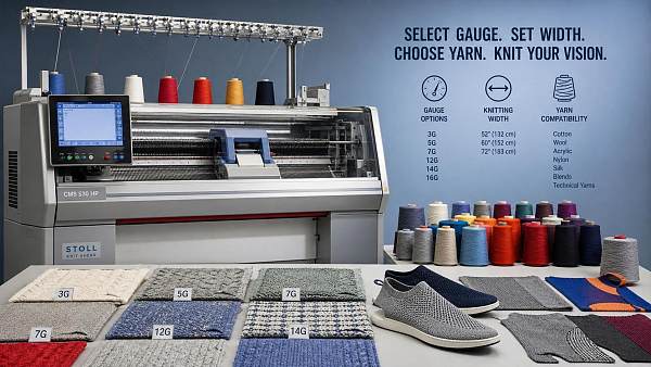 Computerized Flat Knitting Machines Buying Guide: Gauge, Width, and Yarn Compatibility