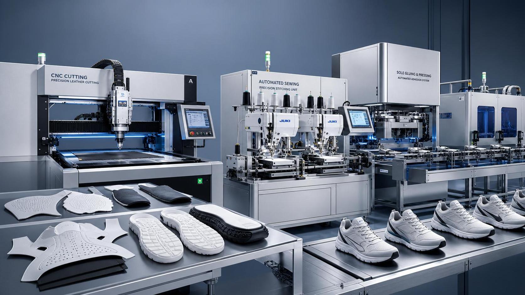 Shoe Manufacturing Equipment Selection Guide: Machines Needed for Each Production Stage