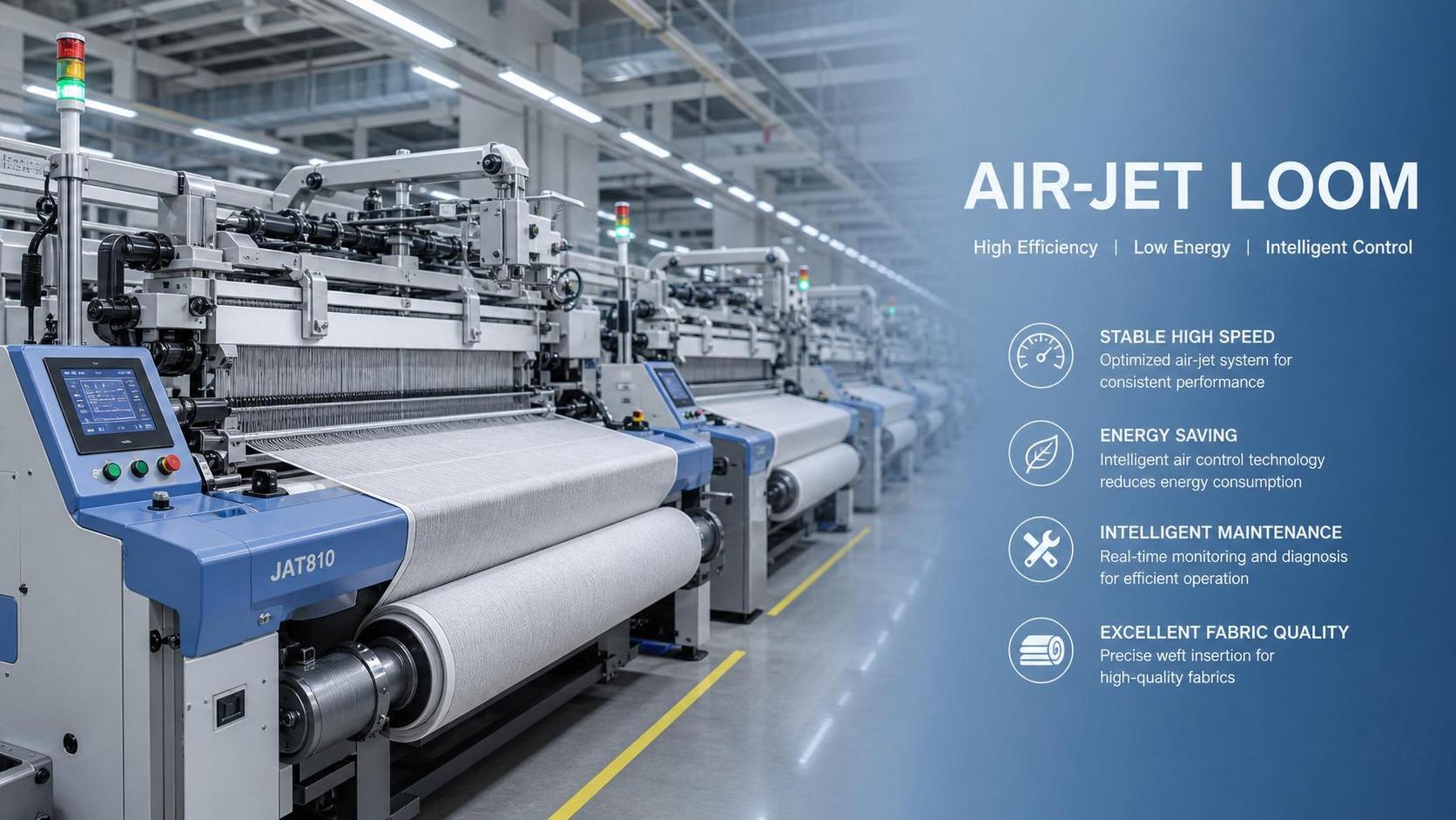 How to Compare an Air-Jet Looms Manufacturer by Speed Stability, Support, and Total Cost