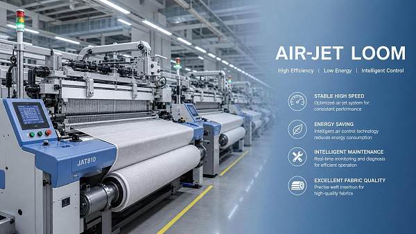 How to Compare an Air-Jet Looms Manufacturer by Speed Stability, Support, and Total Cost