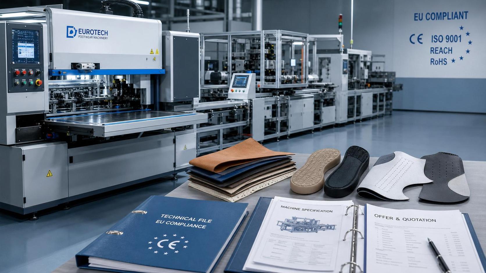 Footwear Machinery Guide for Europe: What to Check Before Requesting Quotes