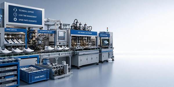 Footwear Machinery Guide Supplier: How to Compare Support, Lead Time, and Spare Parts
