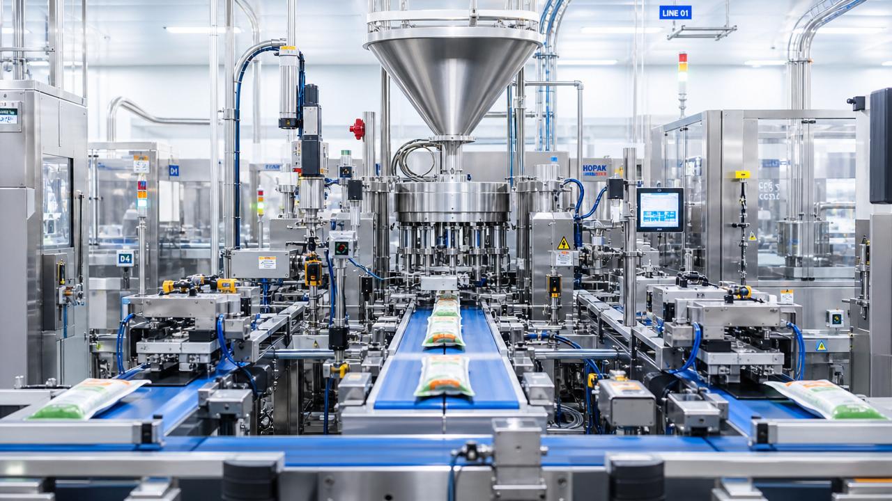 How Smart Food Manufacturing Cuts Line Changeover Time