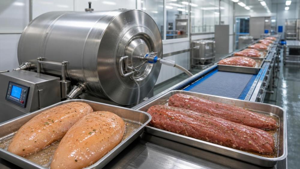 Meat Marination Processes: What Improves Yield Without Texture Loss?
