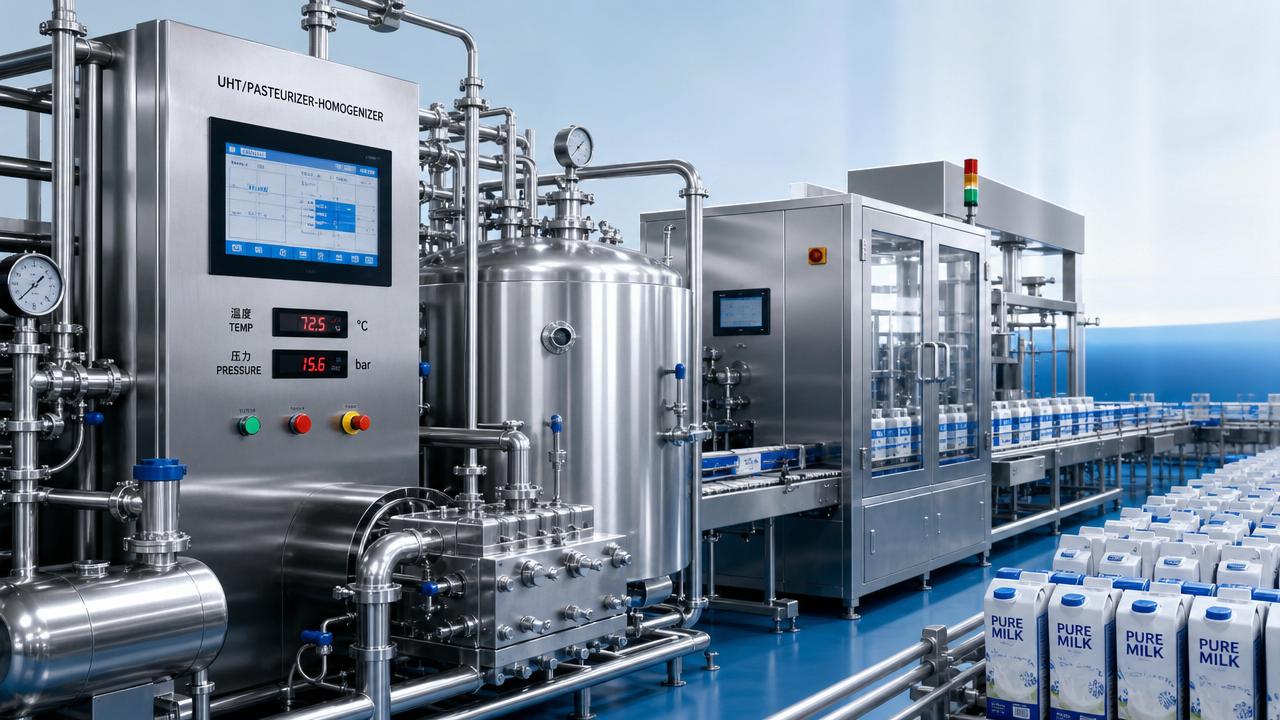 How dairy processing technology affects shelf life and flavor