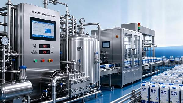How dairy processing technology affects shelf life and flavor