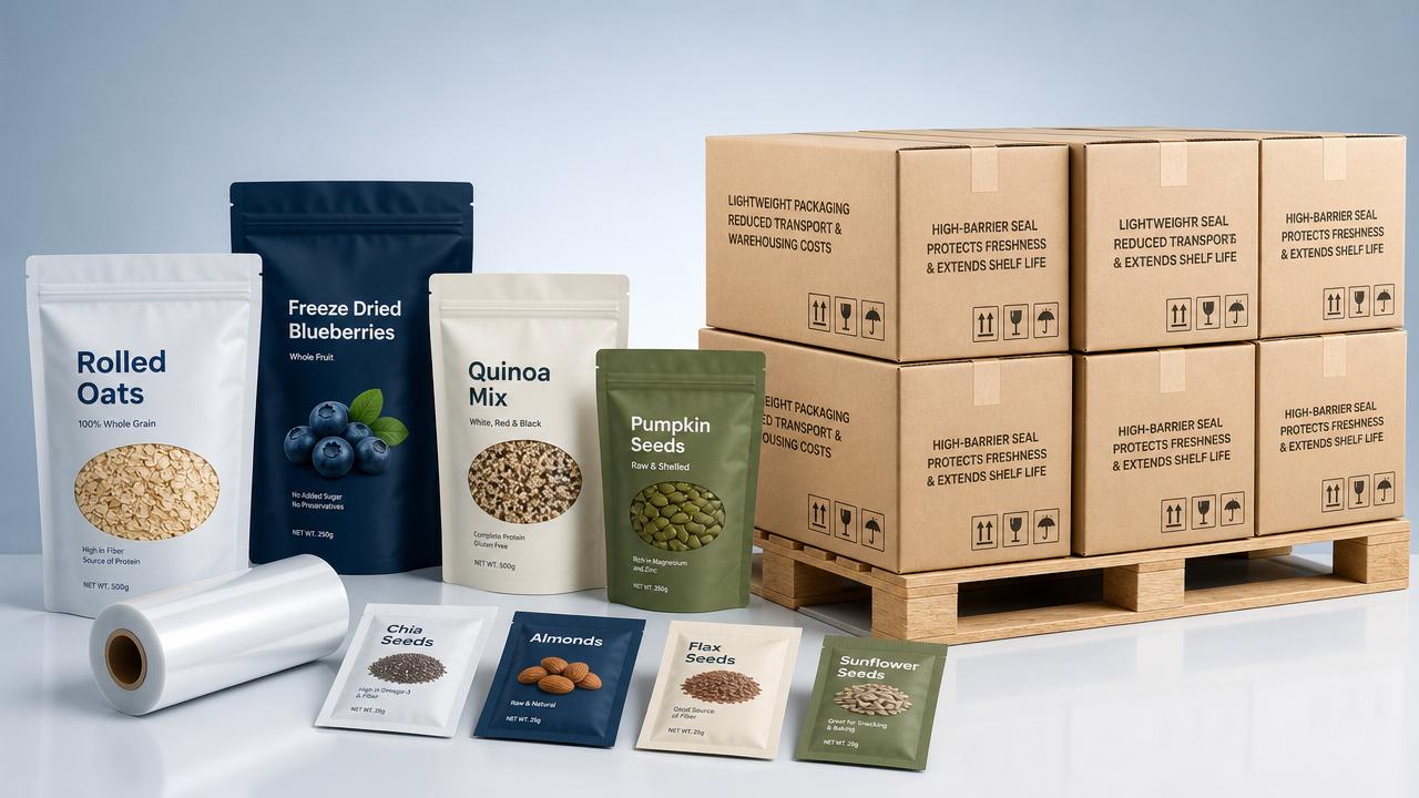 How flexible food packaging cuts costs without raising risk