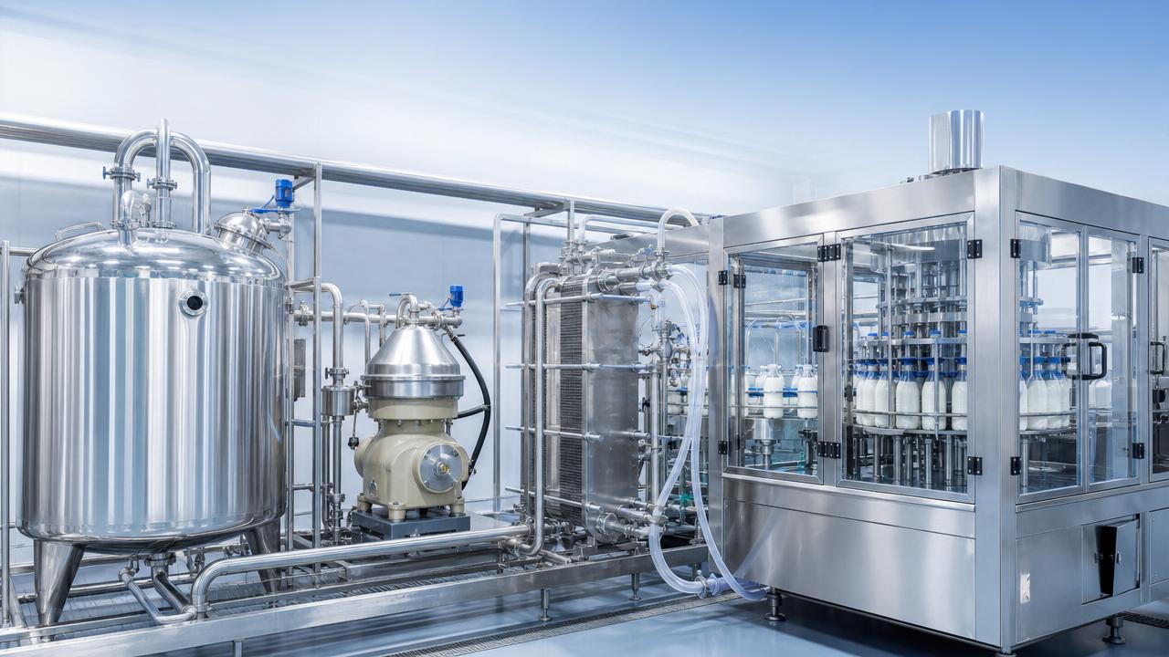 Dairy Processing Technology Explained: Key Steps From Raw Milk Reception to Final Filling