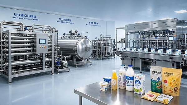 Industrial Food Sterilization Methods Compared: Heat, UHT, and Non-Thermal Options