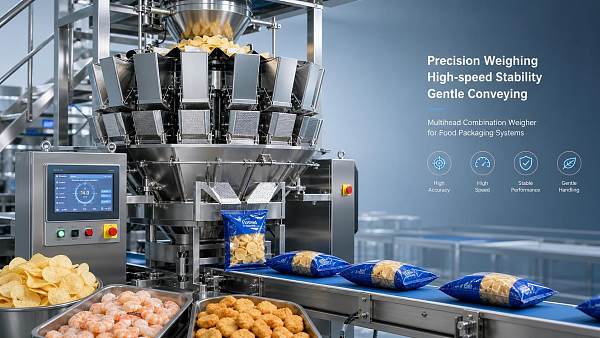 Multi-Head Weighers for Food Industry: Key Accuracy, Speed, and Product Handling Factors