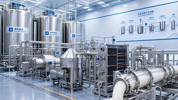 Dairy Fluid Processing Explained: Core Steps, Critical Control Points, and Common Risks
