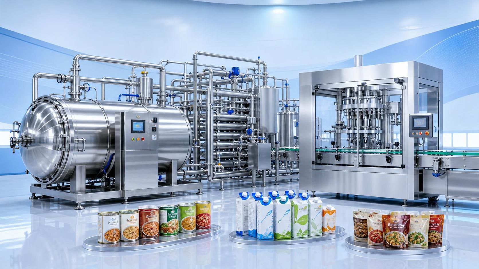 Common Food Sterilization Equipment Types and How to Match Them to Product Risk