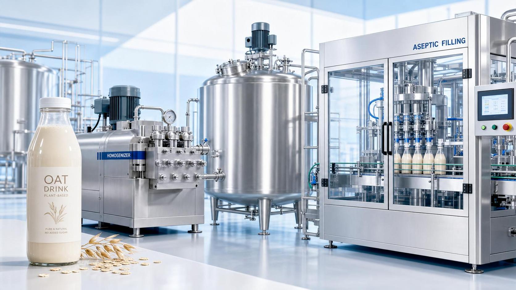 Plant Based Beverage Processing: How to Prevent Sedimentation and Improve Stability