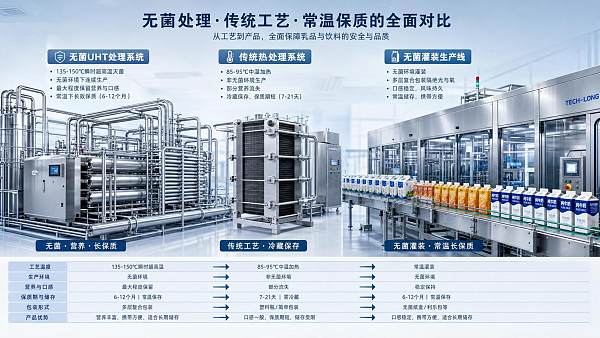 Aseptic UHT Sterilization vs Traditional Heat Treatment in Dairy and Beverage Processing
