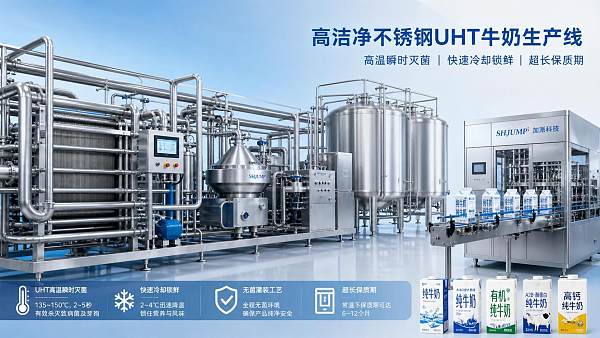 UHT Sterilization for Milk: Process Steps, Shelf-Life Impact, and Common Trade-Offs