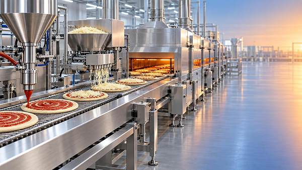 How Pizza Bakeries Can Automate Dough Handling, Topping, and Baking at Scale