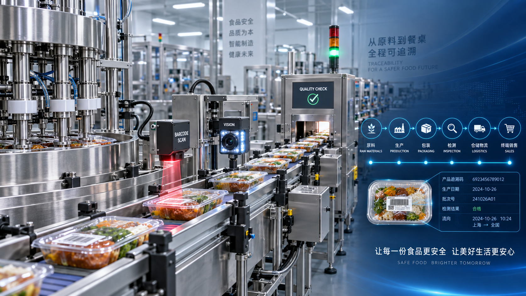 How to Select Smart Food Manufacturing Software for Traceability and OEE Gains