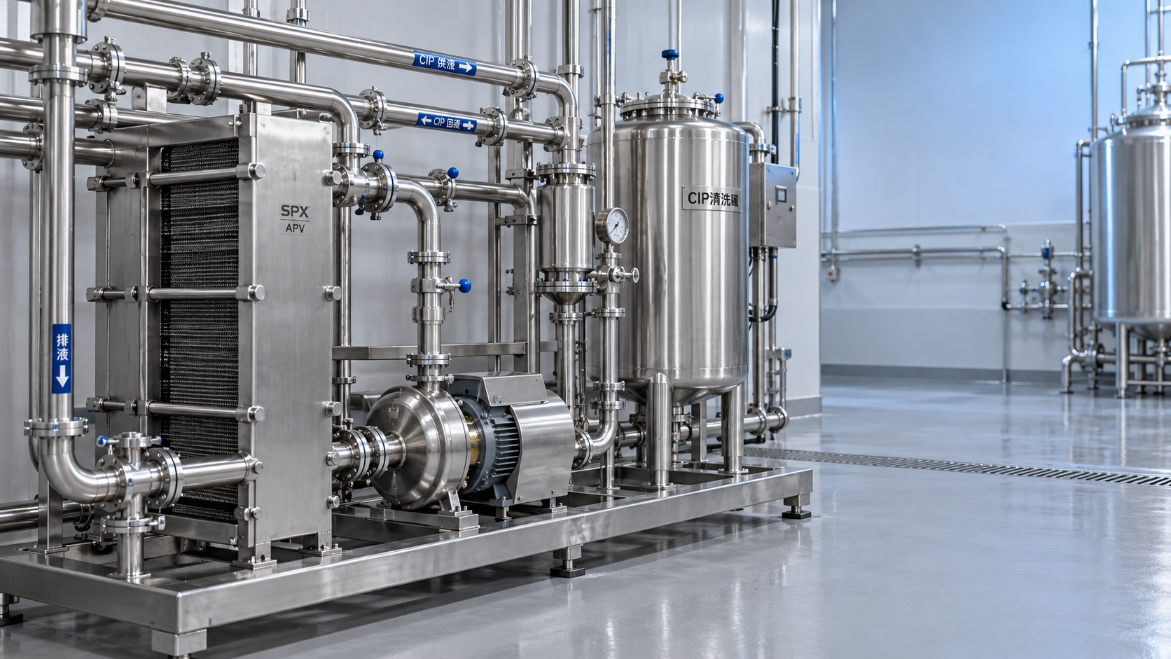 Modular Dairy Fluid Processing: Evaluating Capacity and CIP Compatibility