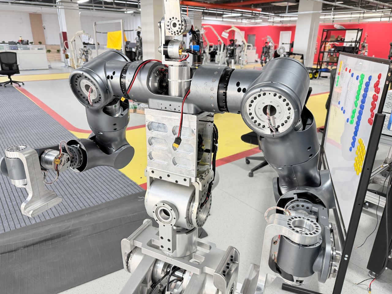 ledmotor för robotarm