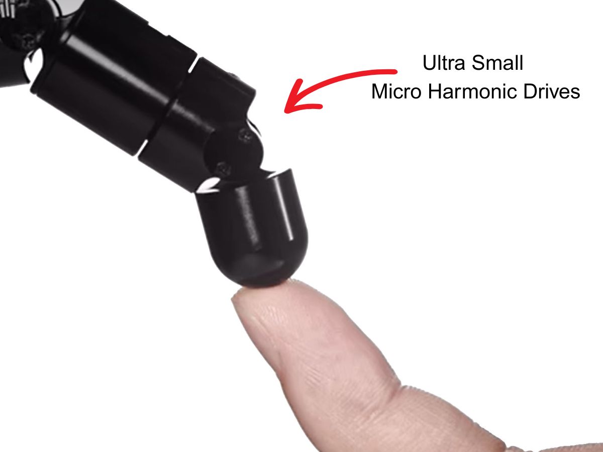 HONPINE, insansı robot parmakları için tasarlanan dünyanın ilk 1.2cm CS mikro harmonik redüktörünü geliştiriyor