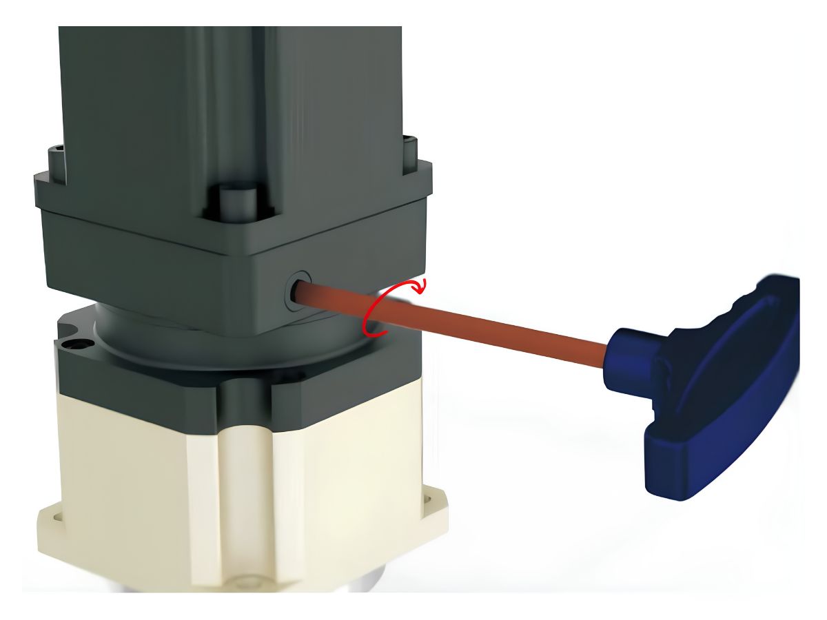Precision planetary gearbox with servo motor for industrial automation