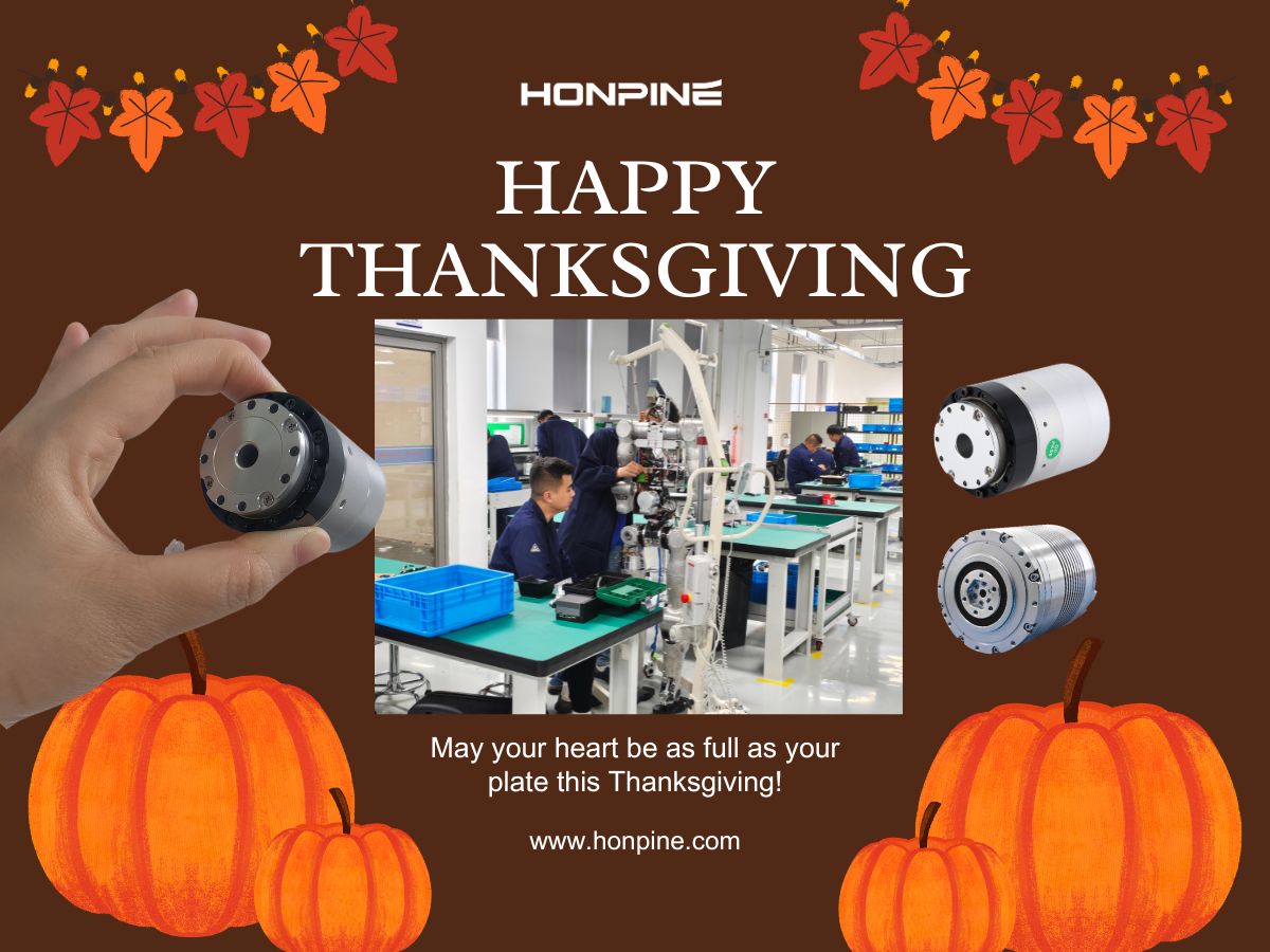 HONPINE drückt jedem Mitarbeiter, der sich der Präzisionsübertragungsindustrie widmet, seine Dankbarkeit zu Thanksgiving aus