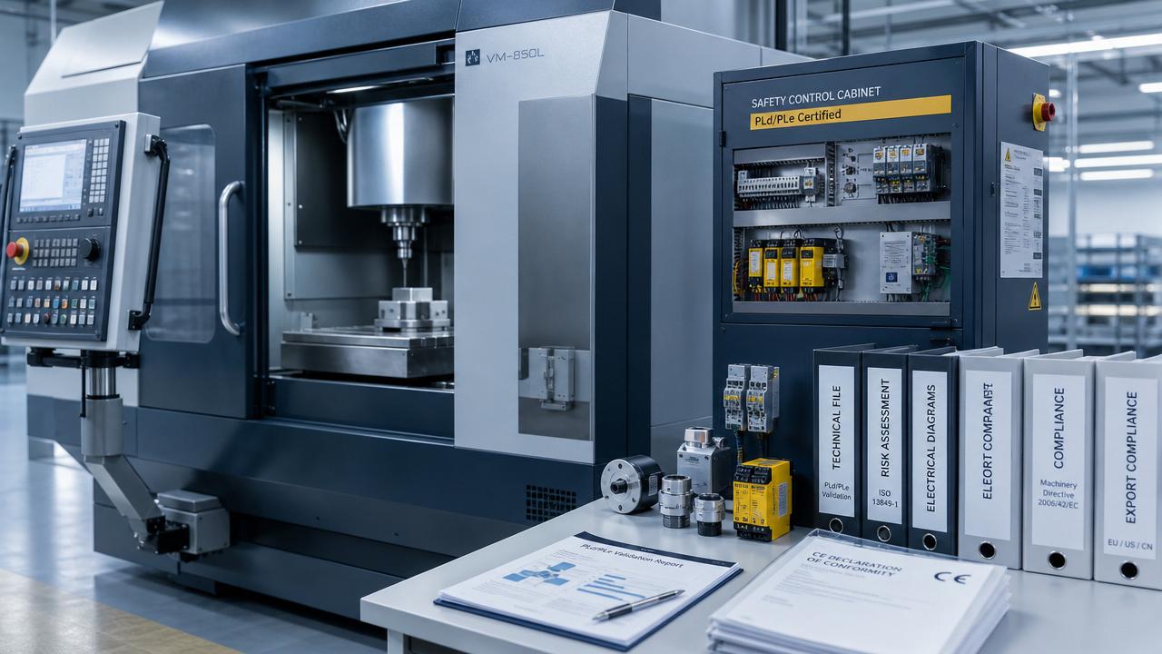 EU-CE-Aktualisierung macht CNC-PL-Zertifizierung obligatorisch