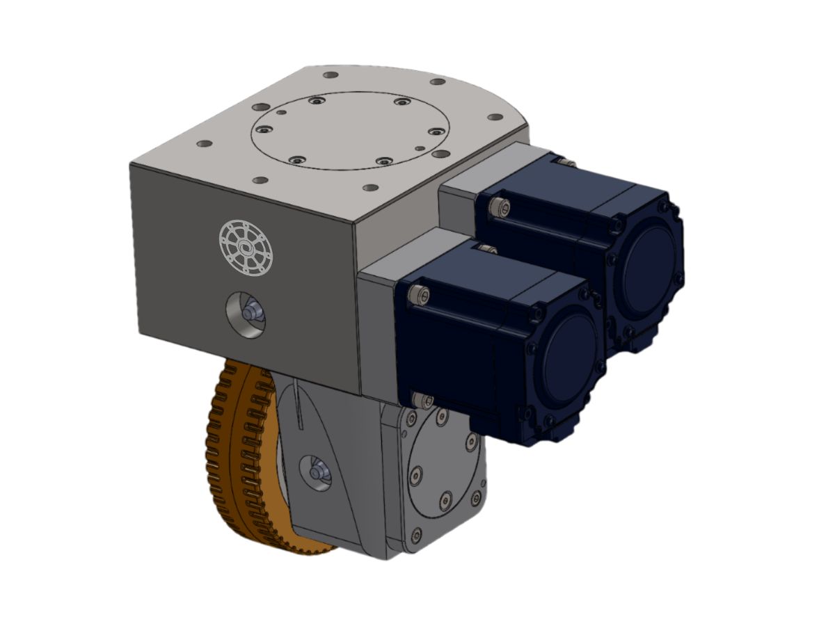 Omnidirektionaler Lenkradmotor für intelligente mobile Roboter