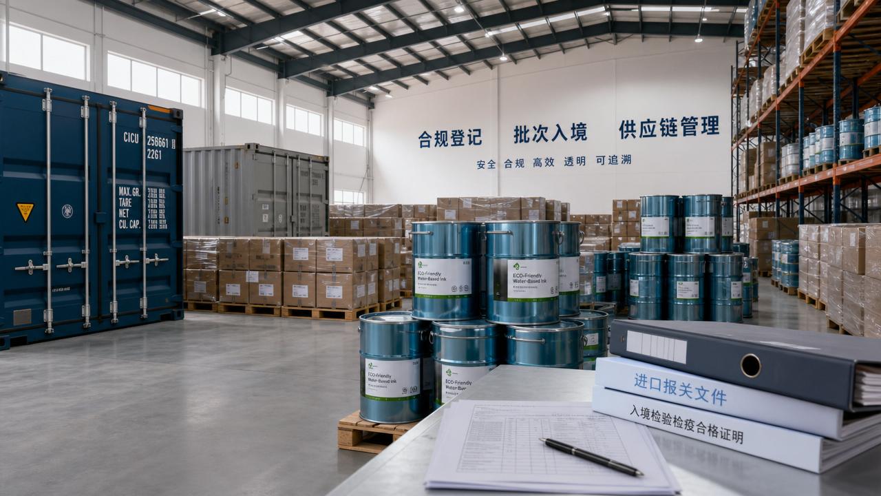 China Customs Water-Based Ink Registration