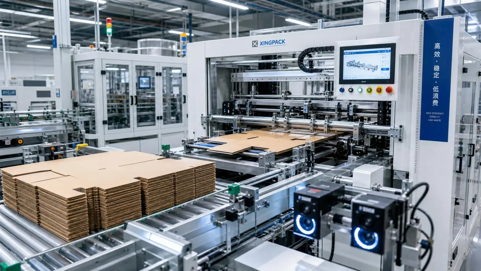 Smart Packaging Automation Equipment for Changeovers
