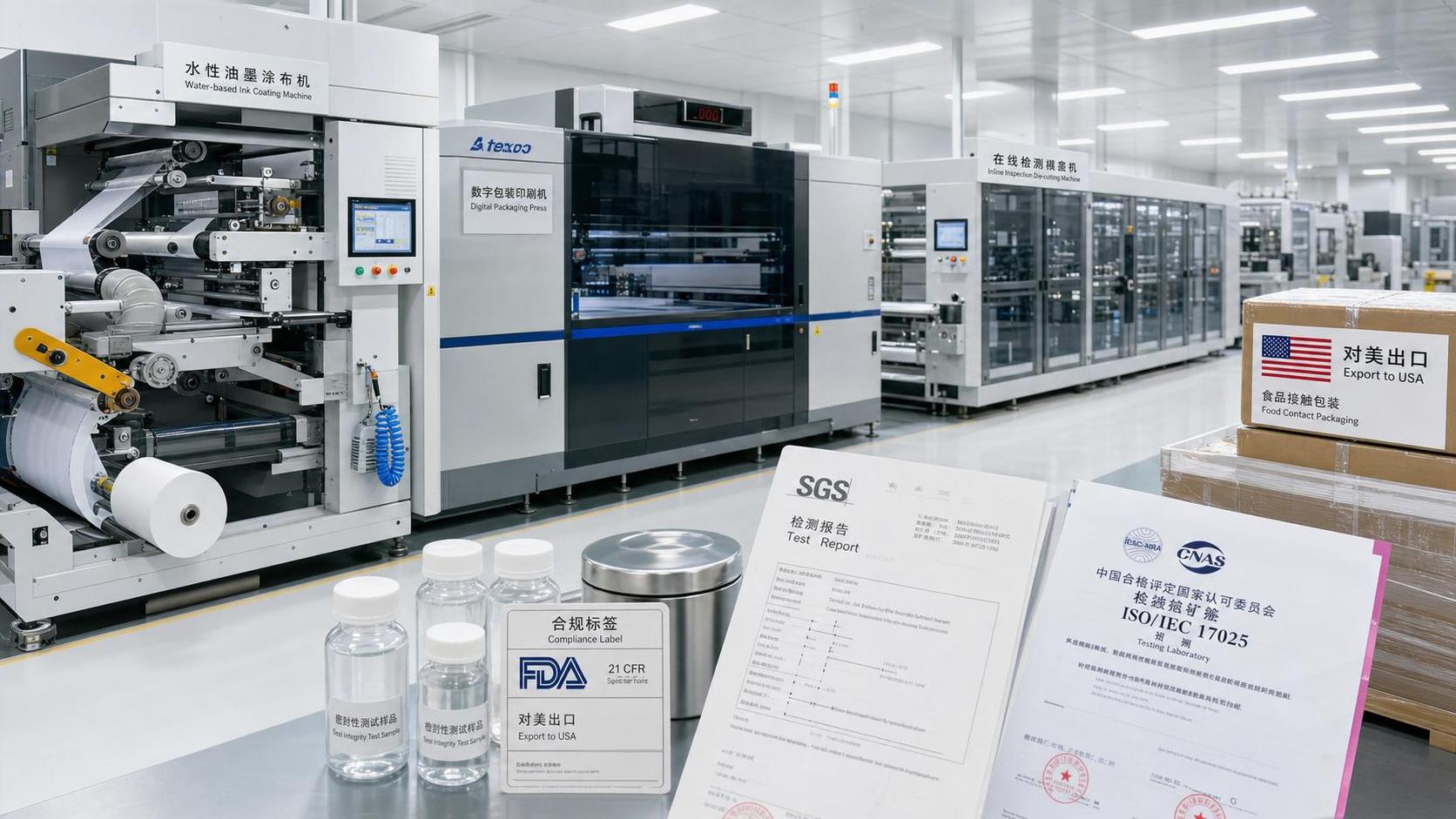 FDA Revises 21 CFR 176.170 for Water-Based Ink Equipment