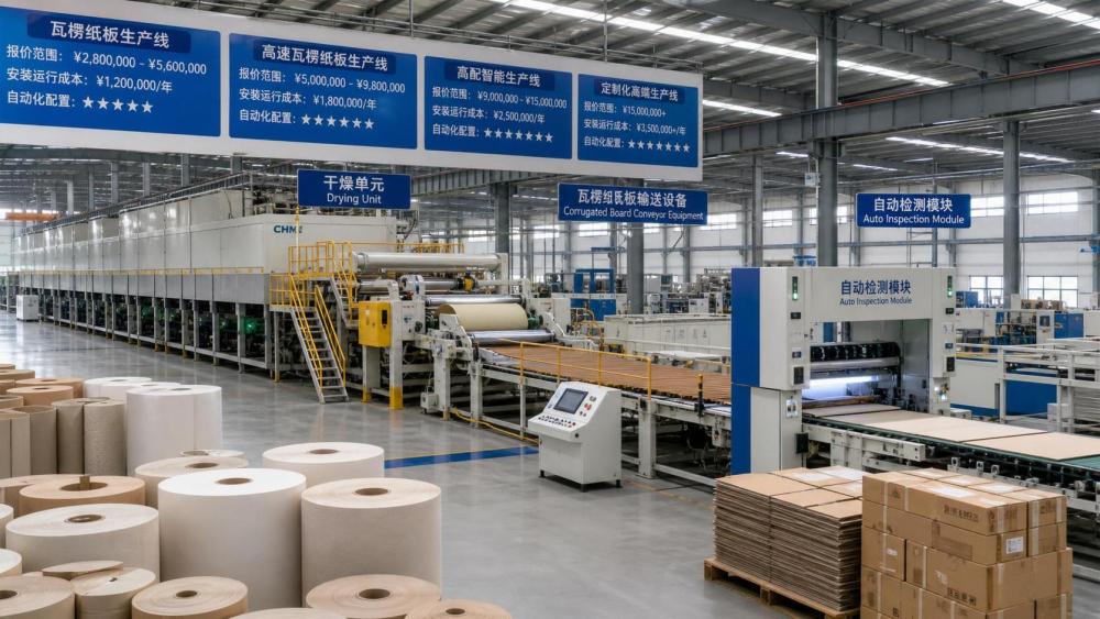 Paper Machinery Price Guide: What Drives Total Equipment Cost Paper Machinery Price Guide: What Drives Total Equipment Cost
