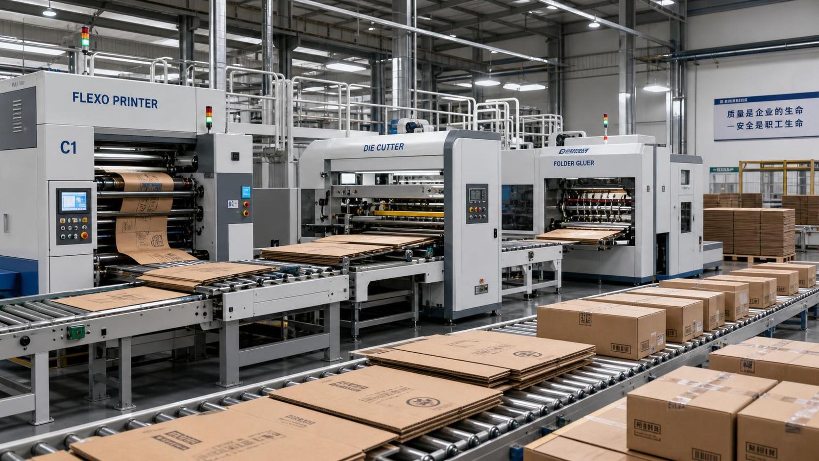 Which corrugated converting solutions suit e-commerce packaging?