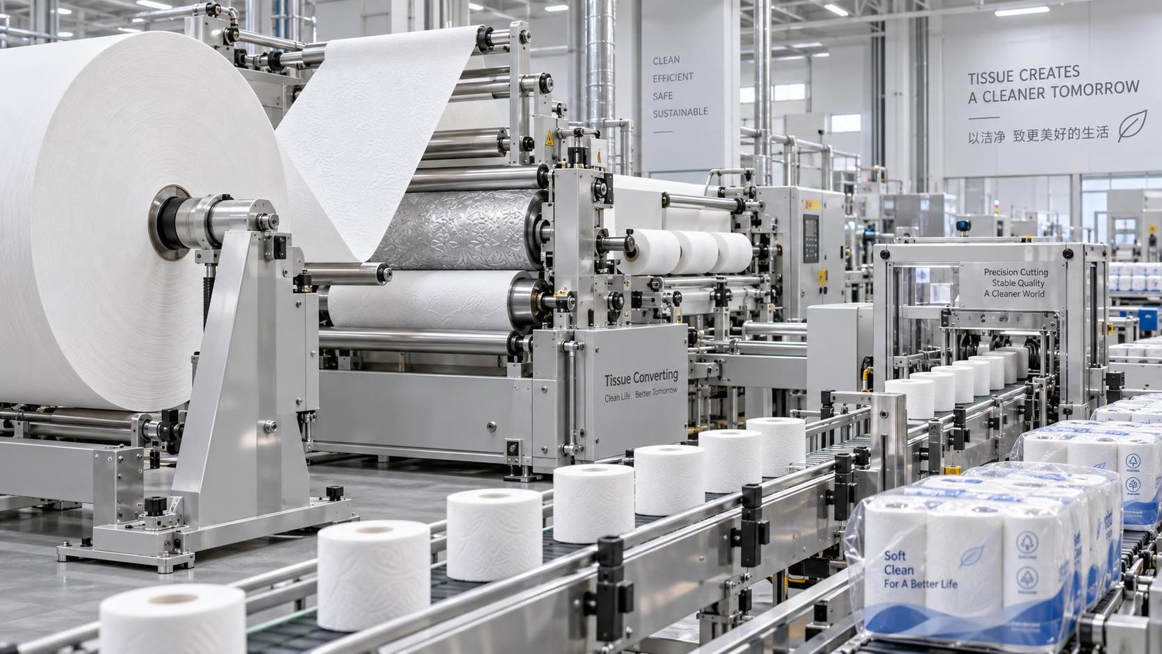 How Can Tissue Converting Reduce Material Waste?