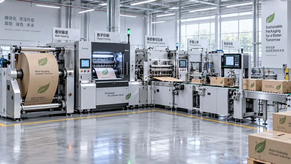 When modular packaging converting machinery improves line flexibility