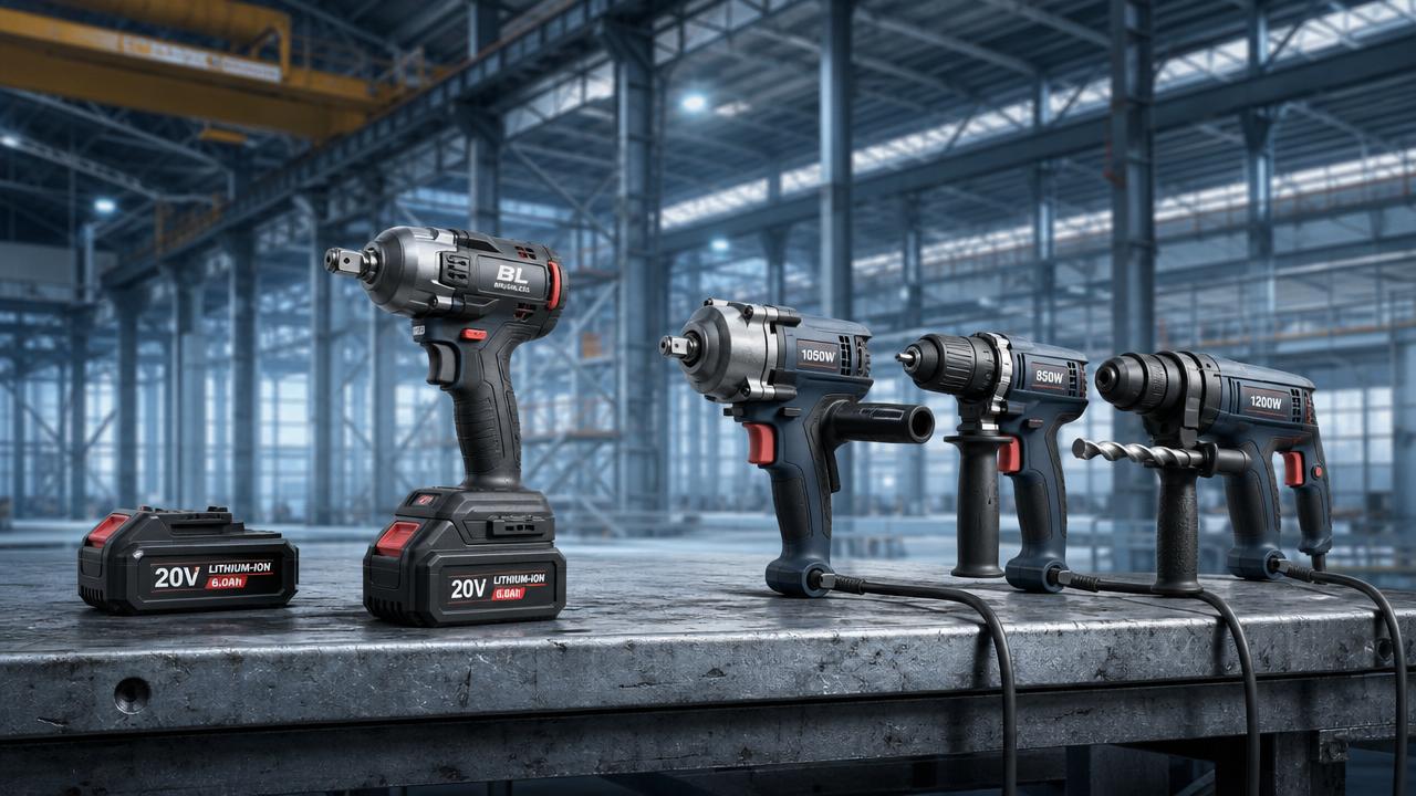 Brushless Lithium-Ion Tools vs Corded Options on Heavy Jobs