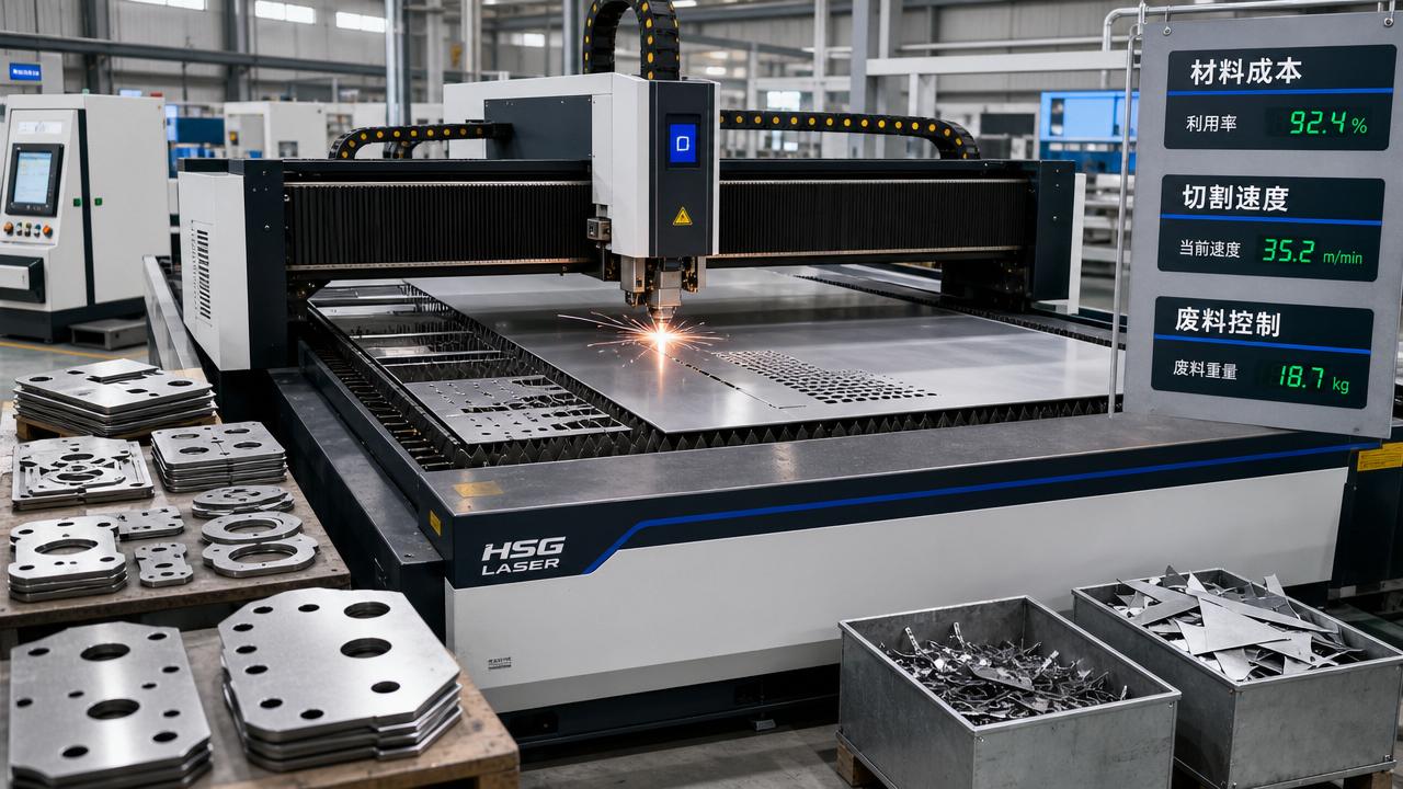 Laser Cutting Cost Drivers: Material, Speed, and Waste