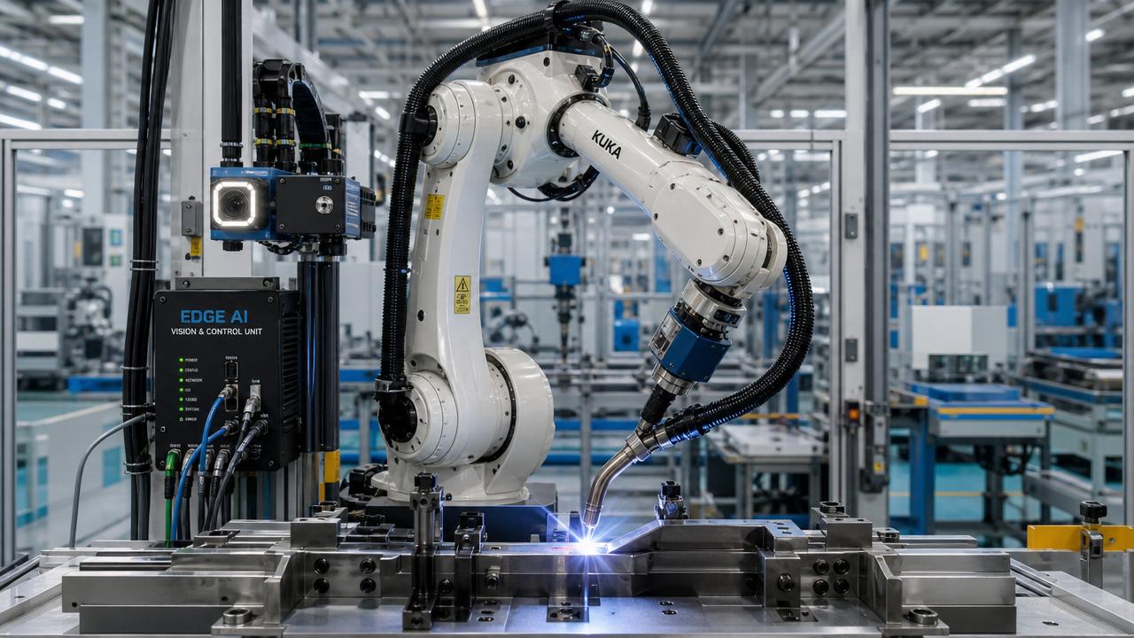 NVIDIA and SK hynix AI Memory Deal Signals Edge Upgrade for 6-Axis Welding Robots