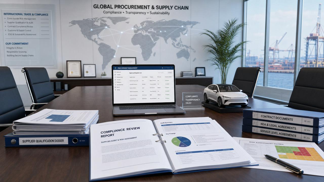 BYD Listing Raises U.S. Procurement Compliance Questions