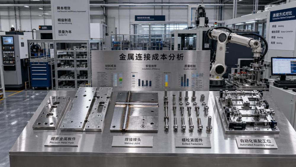 Metal Connection Cost Analysis: What Drives Total Installed Cost? Metal Connection Cost Analysis: What Drives Total Installed Cost?