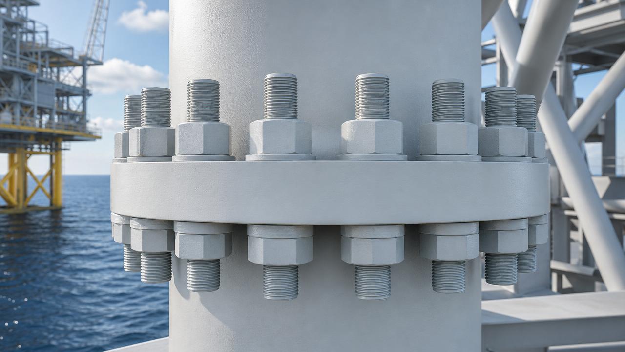 Large Diameter Offshore Bolts: Key Checks for Corrosion and Load Safety