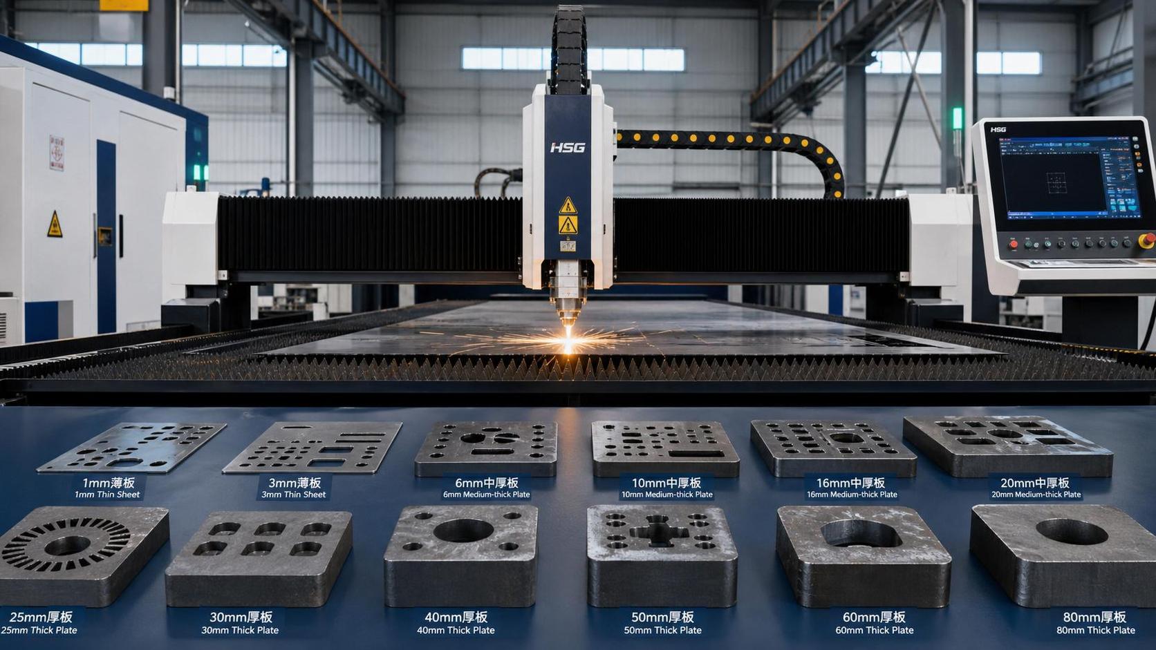 Laser Cutting Power Guide: How Much Is Enough for Steel Thickness