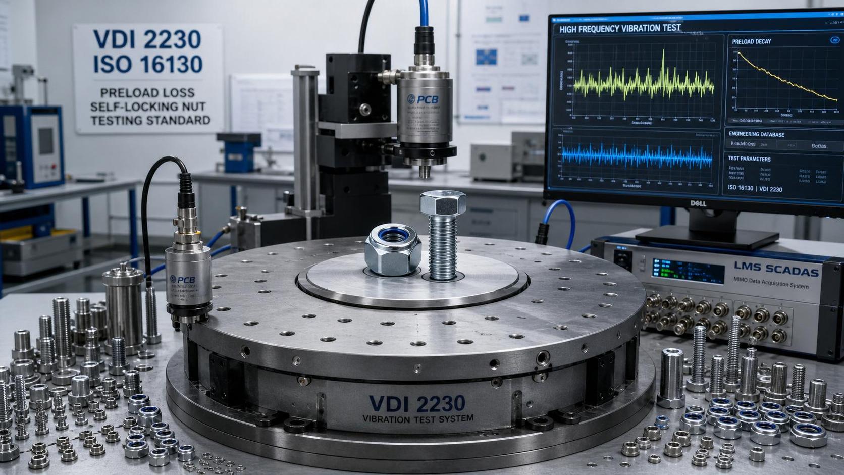 TÜV Opens Self-Locking Nut Vibration Database