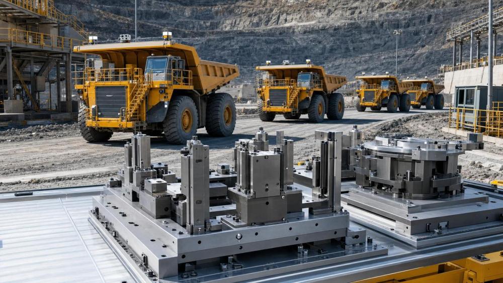 Shantui L4 Mining Fleet Launch Lifts Fixture Orders Shantui L4 Mining Fleet Launch Lifts Fixture Orders