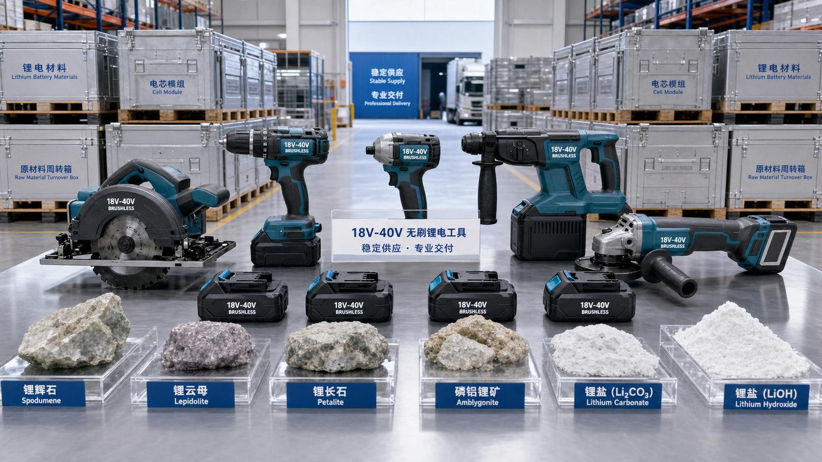 Lithium Mine Restart Approval Supports Tool Battery Supply